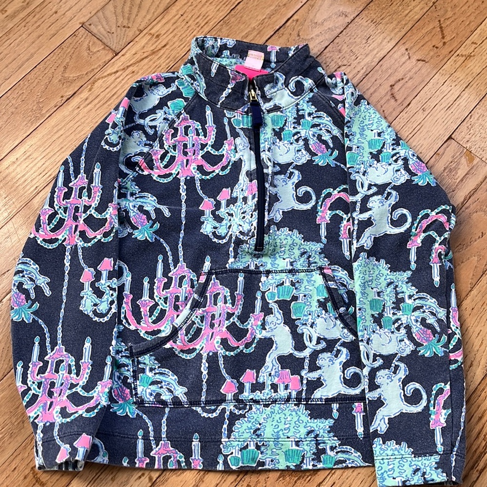 Lilly Pulitzer girls pullover size M 6/7
